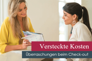 Support Versteckte Kosten hidden costs