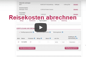 Reisekostenabrechnung Video Hilfe Support