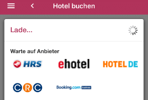 HotelApp Anbiter Hotels